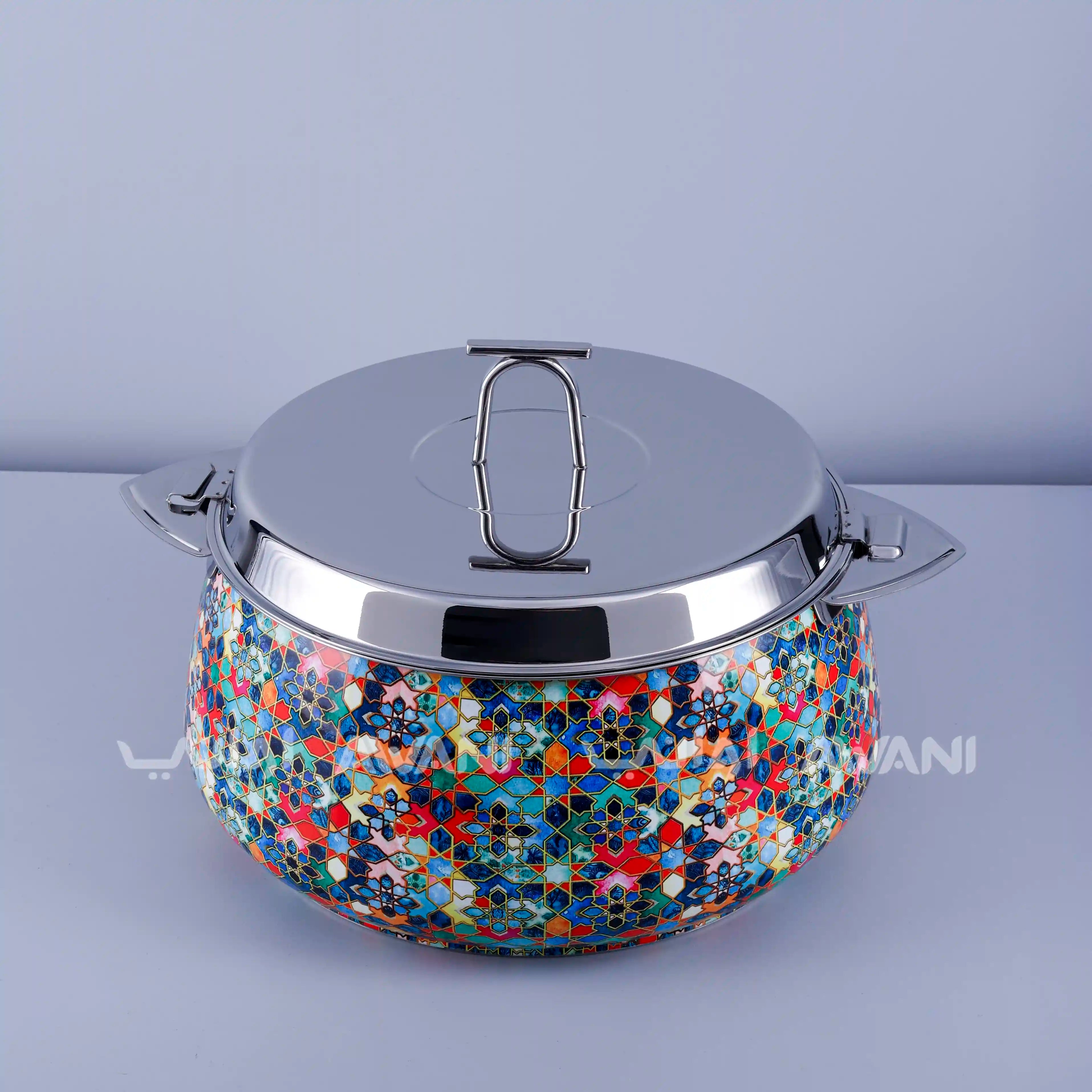 Mirna and Multicolor Hotpot Stainless steel - 5000 ML
