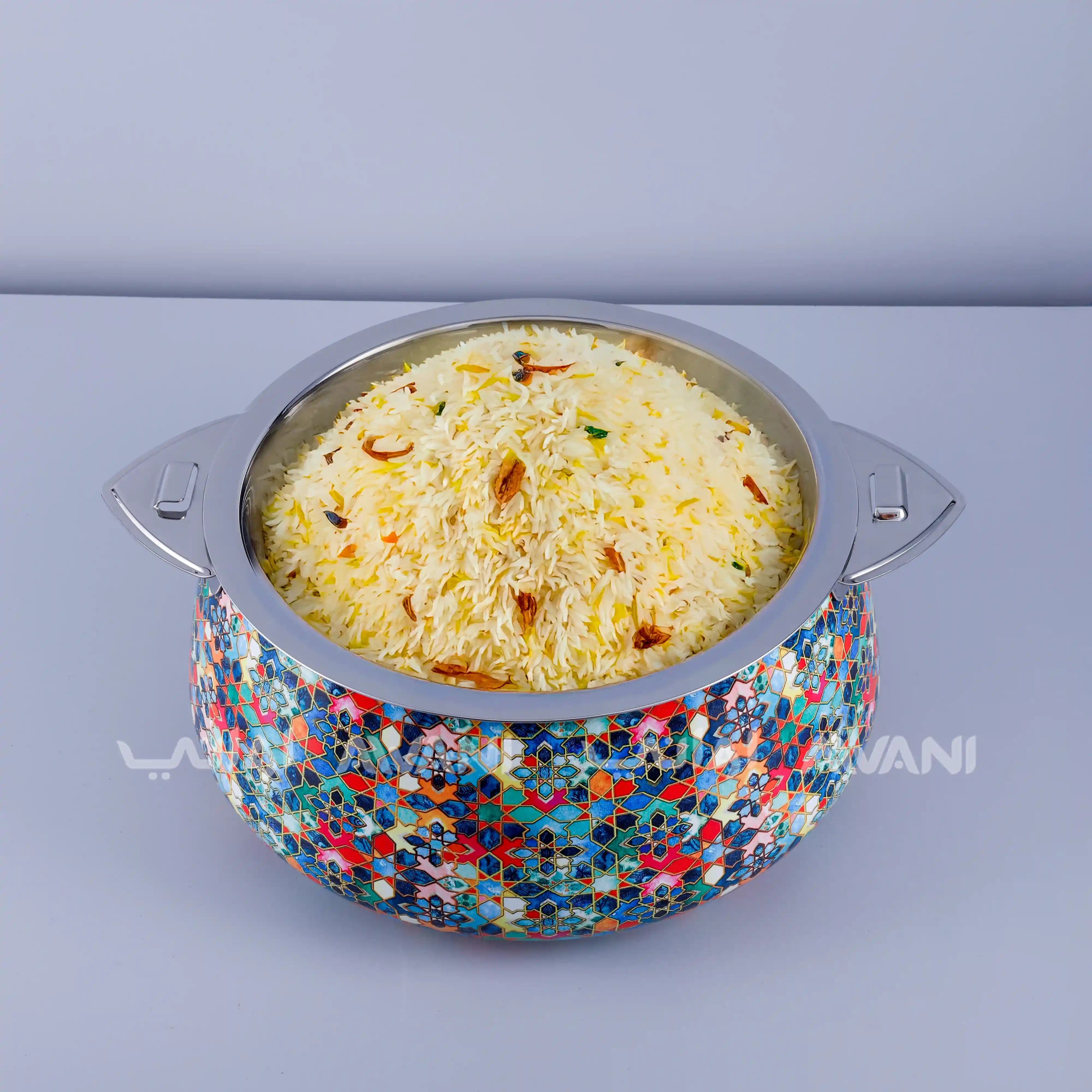 Mirna and Multicolor Hotpot Stainless steel - 7500 ML