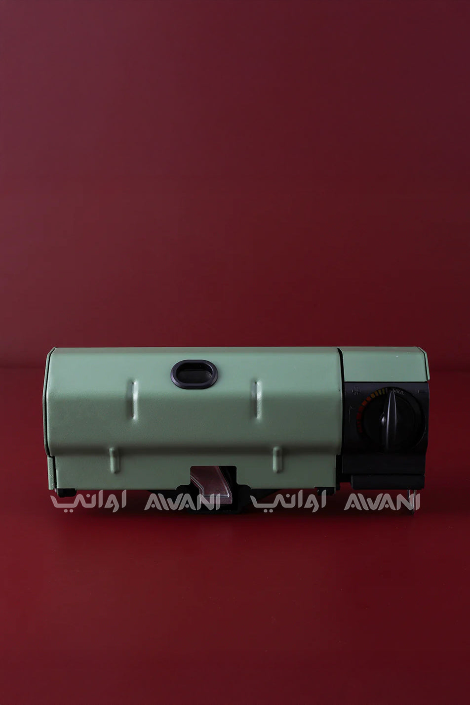 موقد تخييم أخضر مدمج مع شعلة قابلة للتعديل