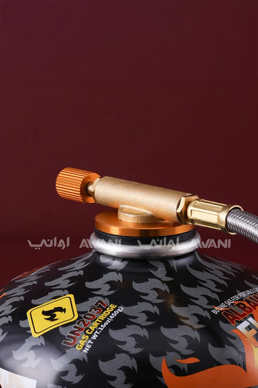 Ultra-Light Black Portable Gas Stove