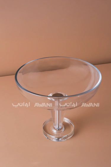 Crystal Clear Pedestal Glass Bowl