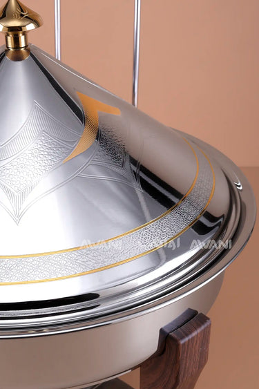 50 Cm - Conical Stainless Steel Chafing Dish