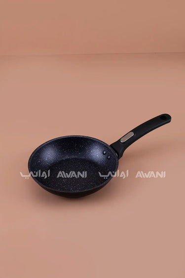 Non-Stick Frying Pan with Marble Coating – [18 CM] - Black