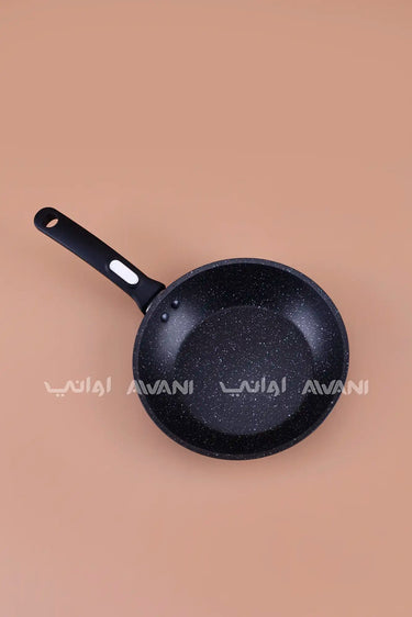 Non-Stick Frying Pan with Marble Coating – [20 CM] - Black