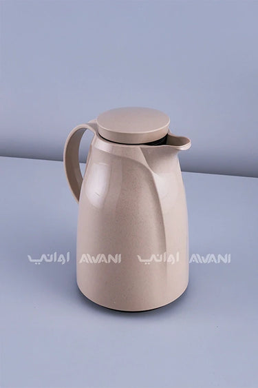 Elegant Lite Brown Thermal Flask – 1 Liter