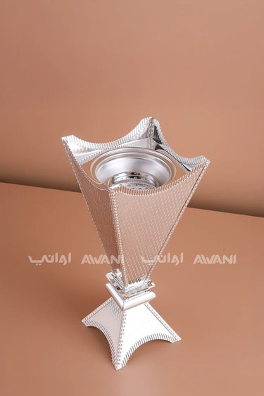 Plain Silver  Color New Style Incense Burner Holder