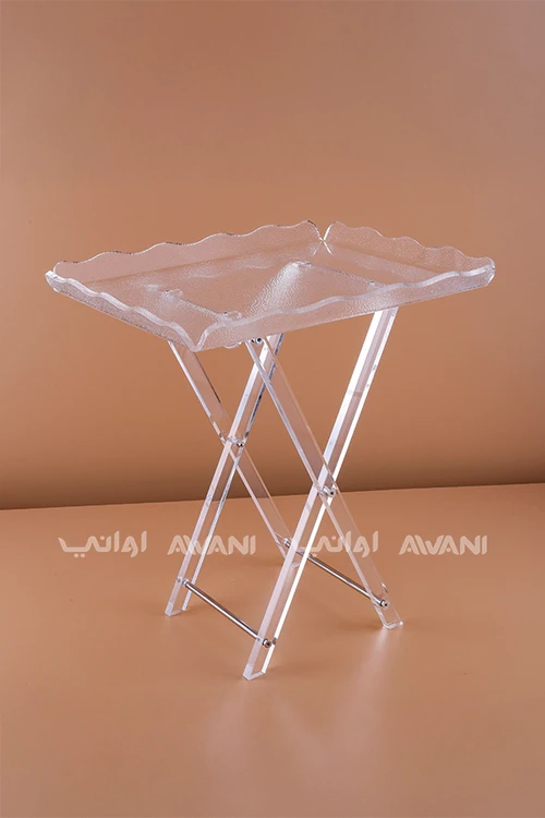 Clear acrylic Wave table