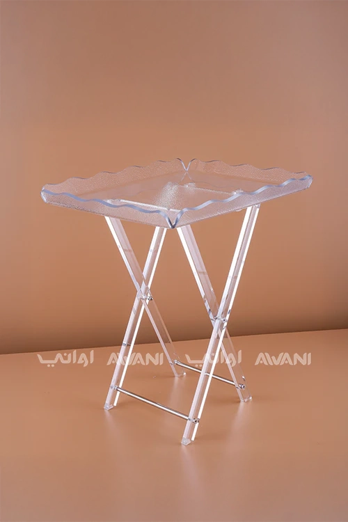 Clear acrylic Wave table