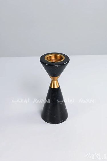 Modern Ceramic Black & Gold Burner Holders