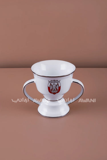 Incense Burner with Dual Handles - Abu dhabi Logo