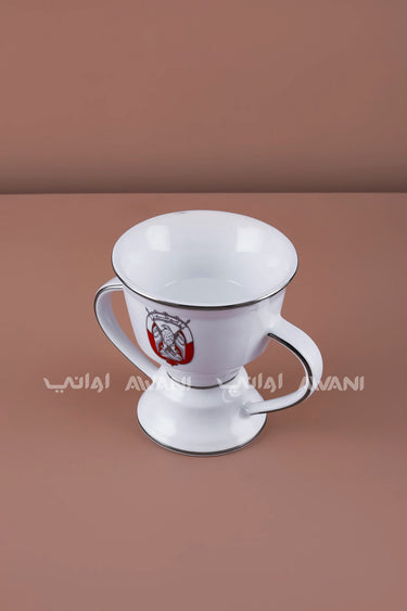 Incense Burner with Dual Handles - Abu dhabi Logo