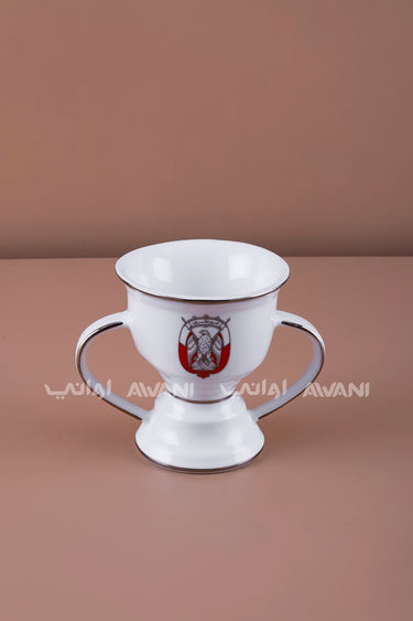 Incense Burner with Dual Handles - Abu dhabi Logo
