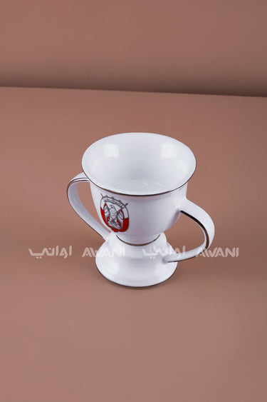 Incense Burner with Dual Handles - Abu dhabi Logo