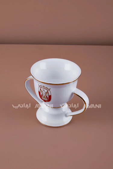 Incense Burner with Dual Handles - Abu dhabi Logo