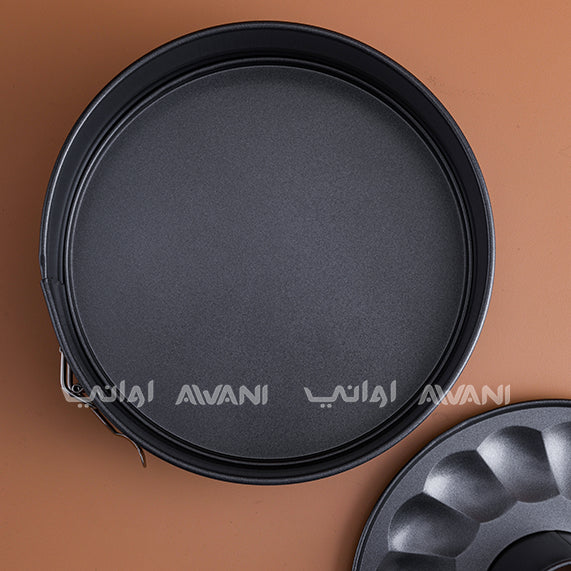 28 cm Spring Tart and Bundt form Pan - Black