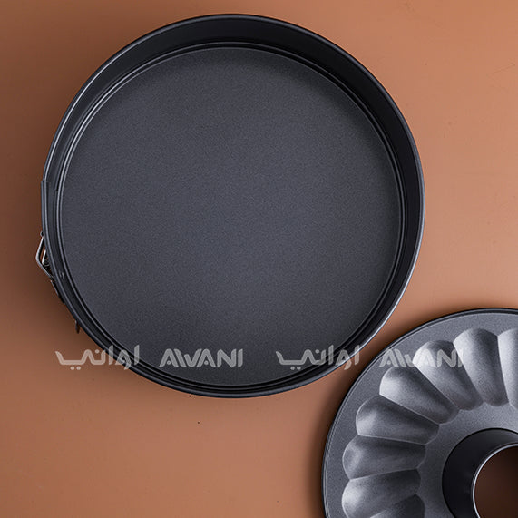 Spring Tart and Bundt form Pan - Black