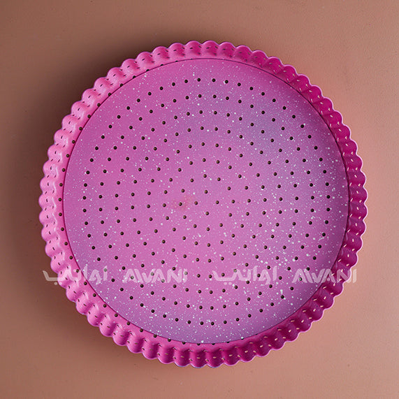 Non-Stick Cheesecake Pan | Pink Color | With Hole in Center