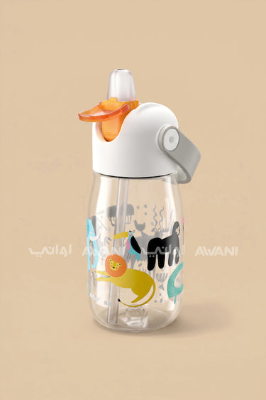 Zoku Flip Straw Kids' Water Bottle  (400ml)