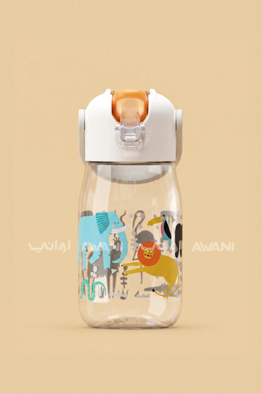 Zoku Flip Straw Kids' Water Bottle  (400ml)