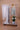 Clear Acrylic Prayer Mat Trolley with Side Shelves & Calligraphy