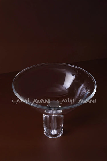 Round Crystal Fruit Bowl