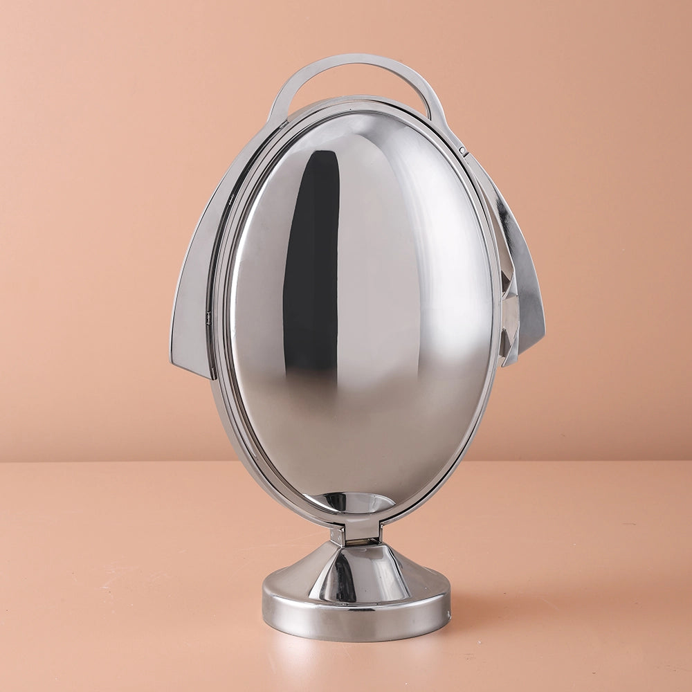 Portable Foldable 3-Tier Stainless Steel Cake Stand