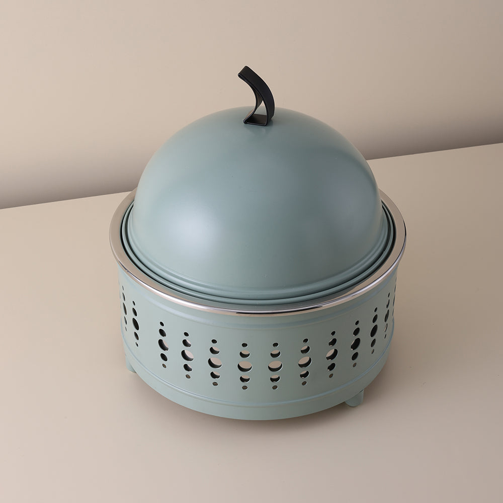Star and Moon food Serving Tray Decorative Tray Fruit Storage Tray Bread Plate - 28 cm (light Green Color)