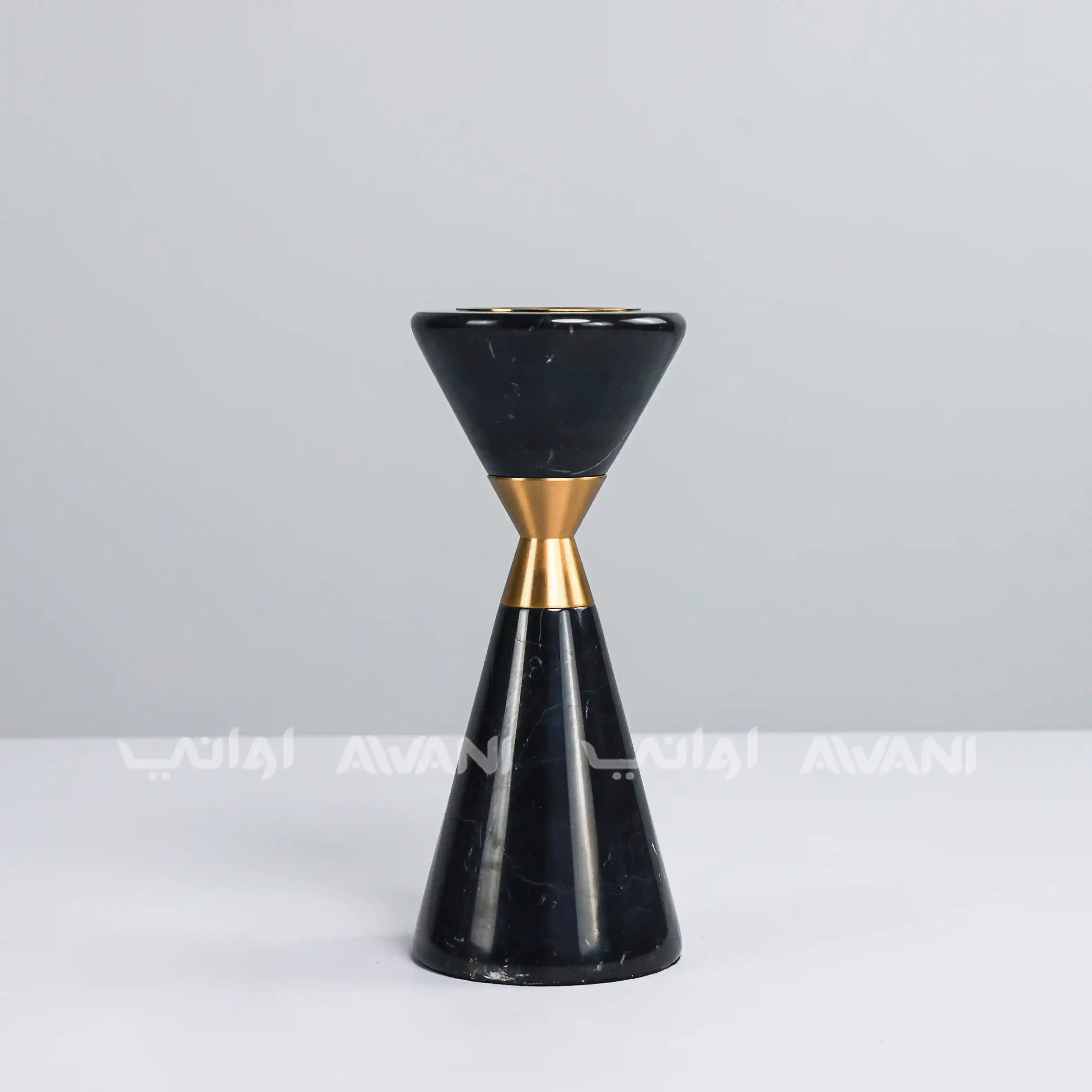 Modern Ceramic Black & Gold Burner Holders