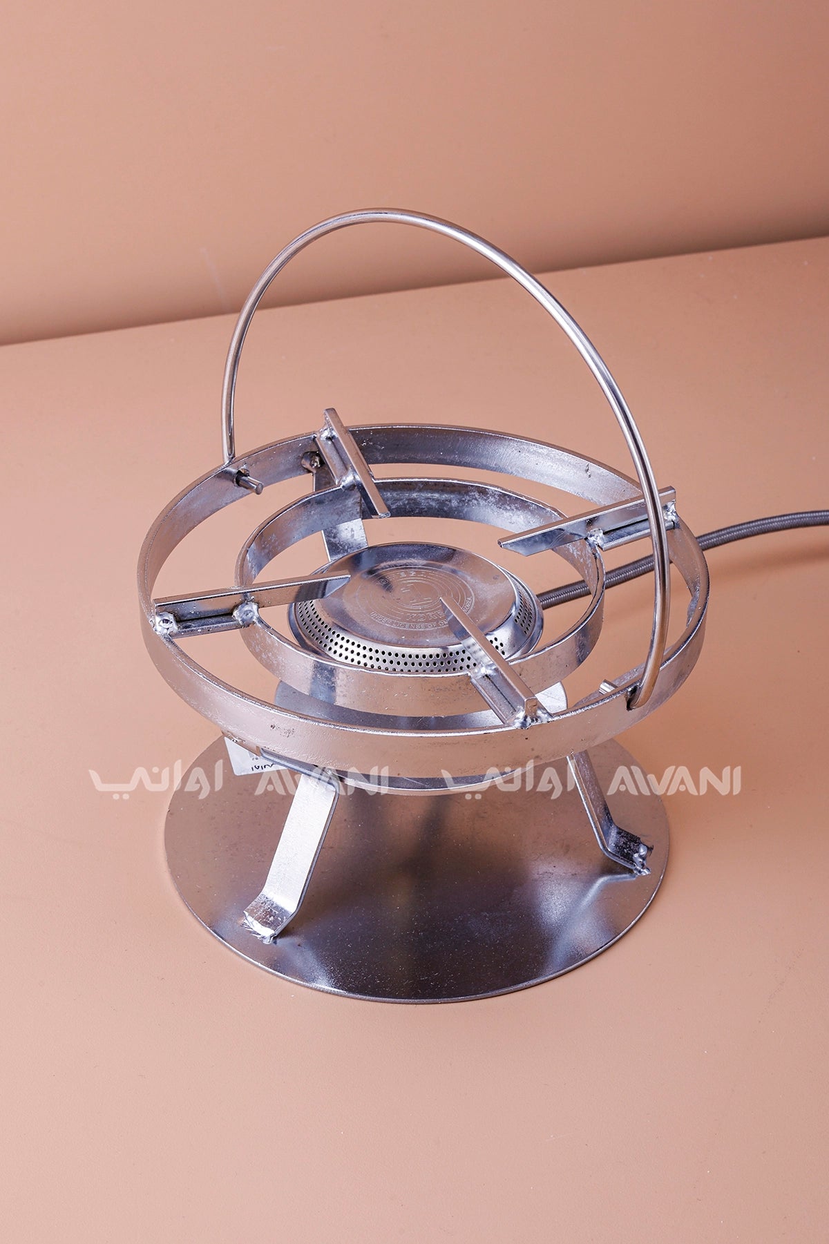 Portable Camping Stove with Folding Supports