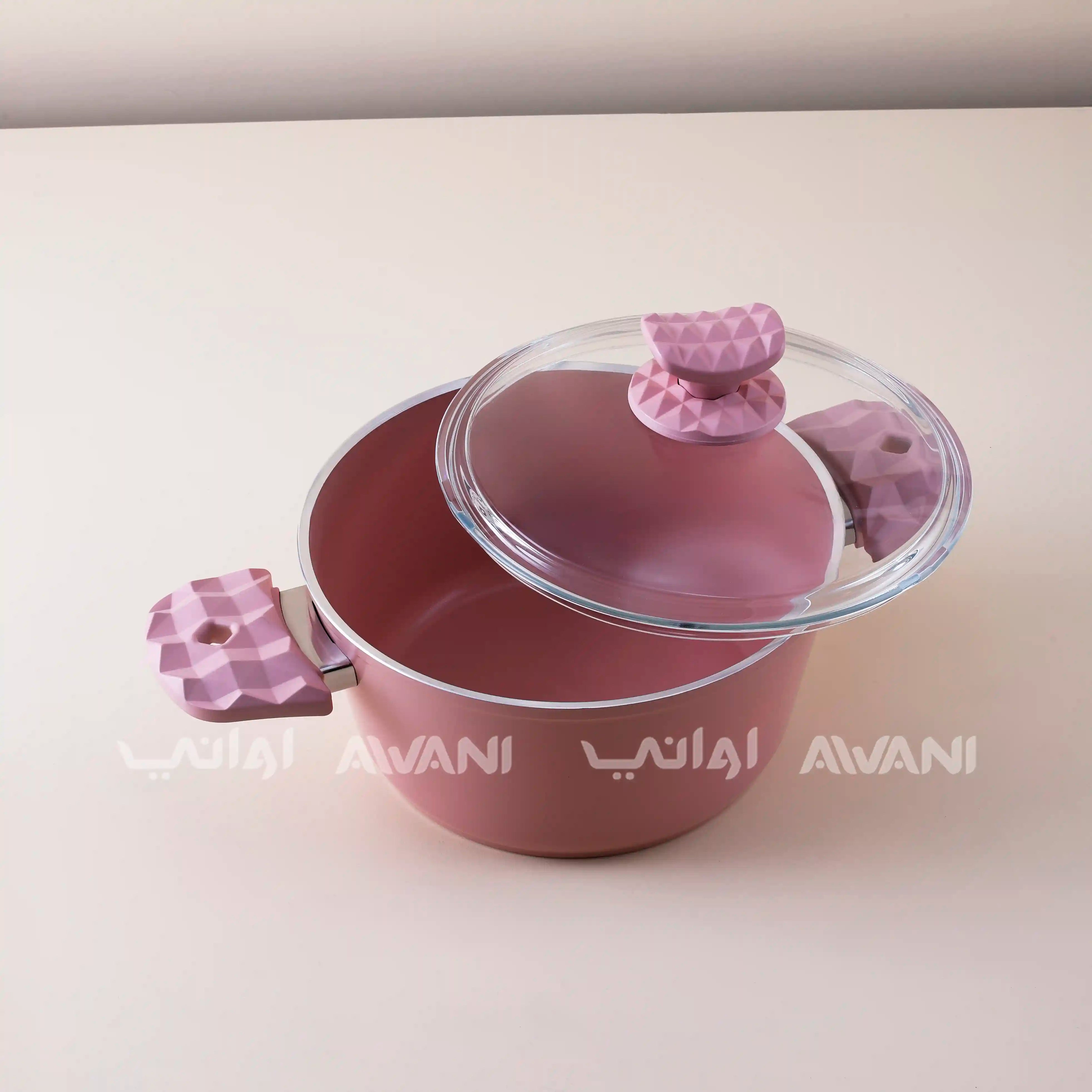 22 CM Pink Casserole
