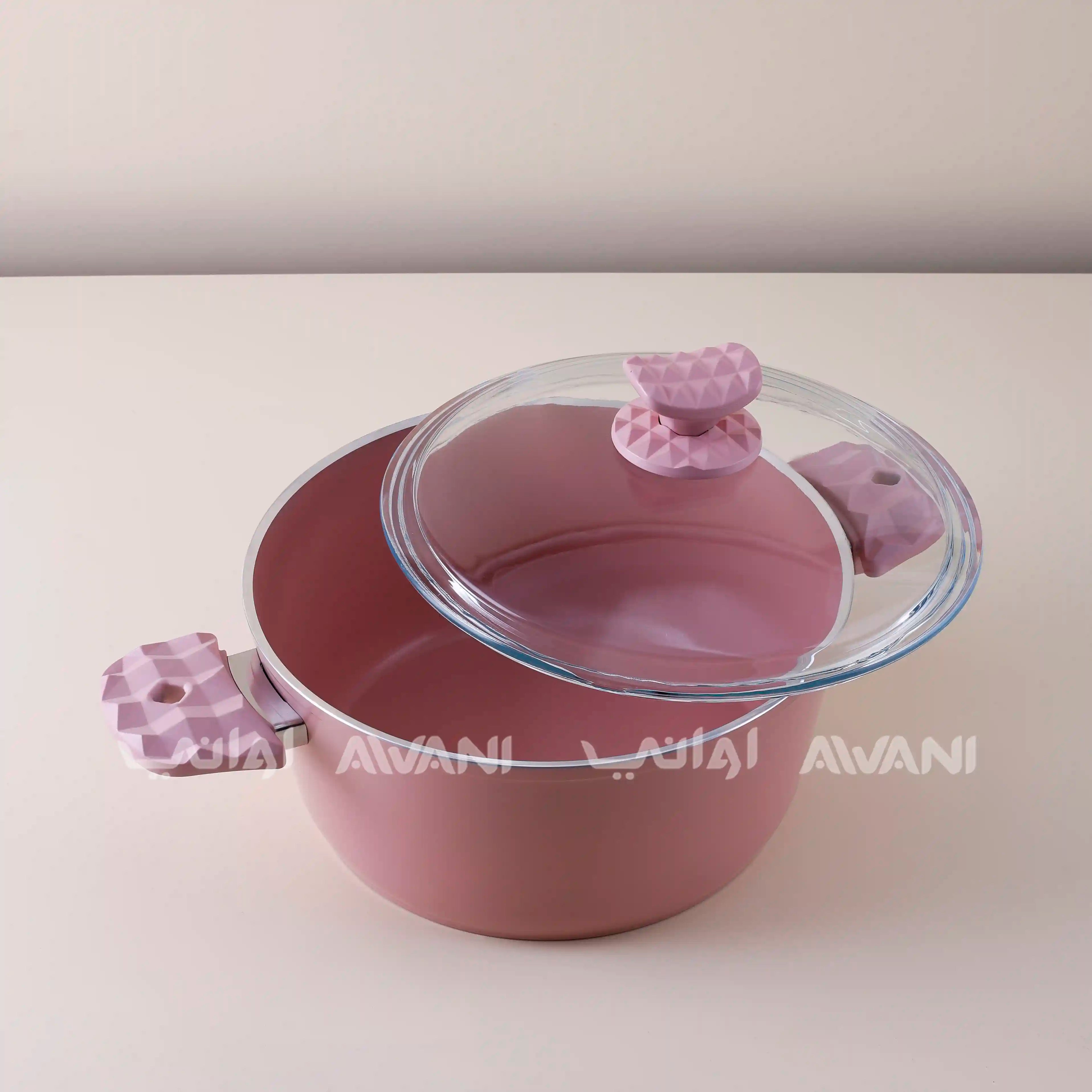 Granite  26CM Pink Casserole
