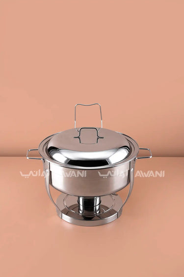 7.5L Stainless Steel Chafer | Professional Buffet Food Warmer & Server - Silver