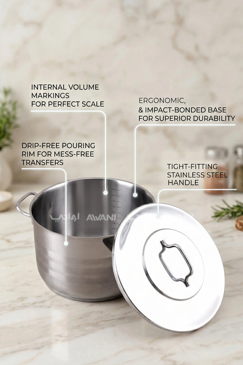 11L Stainless Steel Casserole Pot   28*18CM